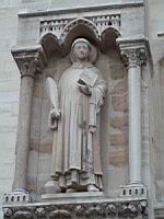 Paris - Notre Dame - Statue de la facade (0)